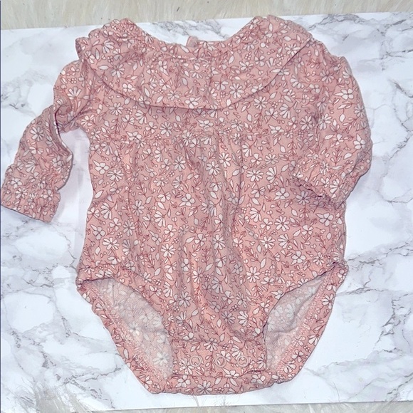 Just one you by carters newborn Floral Pink girls One Piece - Picture 2 of 4